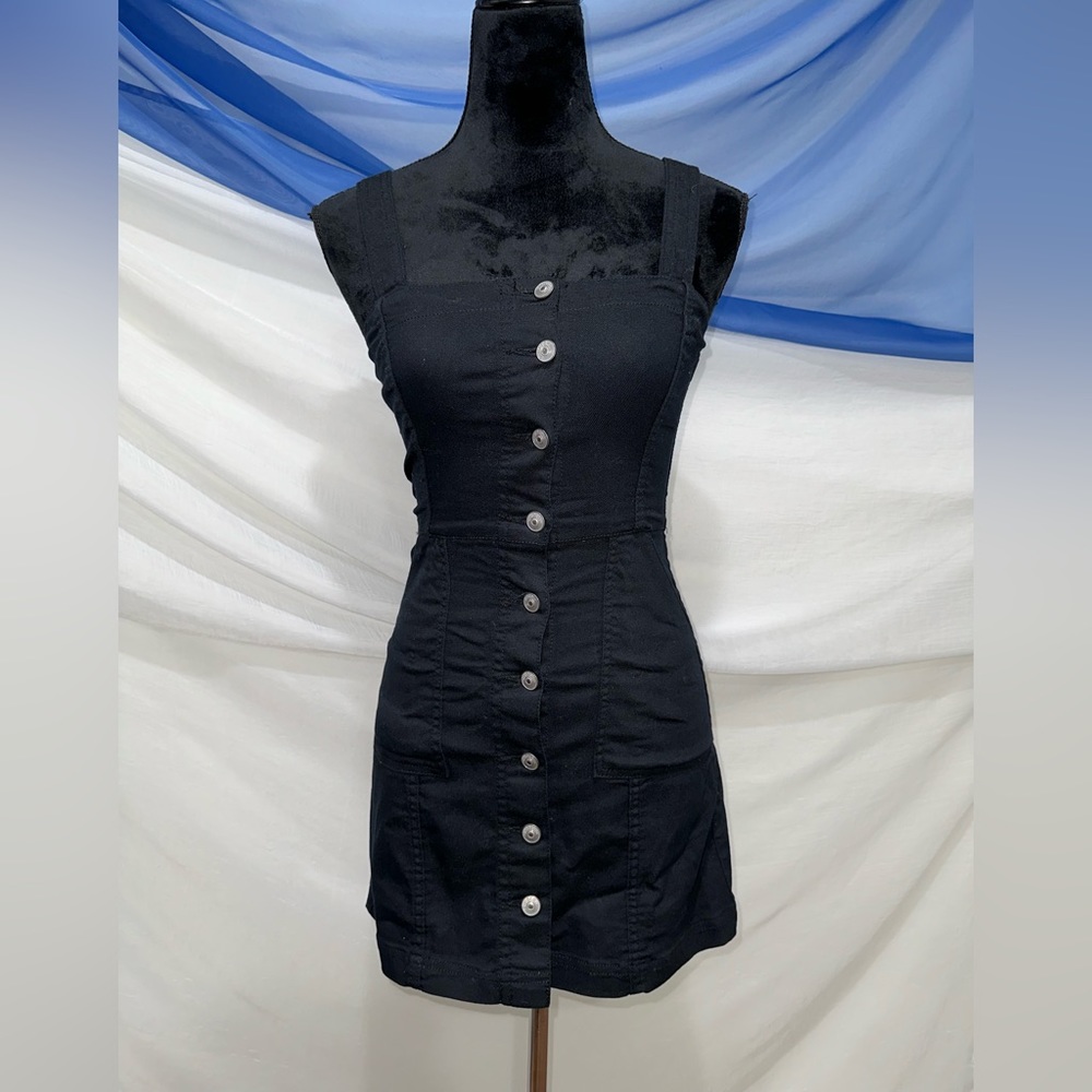 H&M Black mini dress extra small